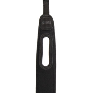 Riffel rem til håndstøtte, sort neopren