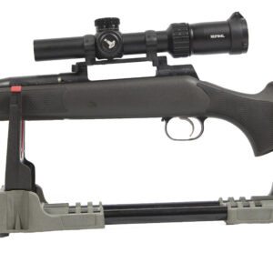 Sammenklappelig rengøringsbænk til våben